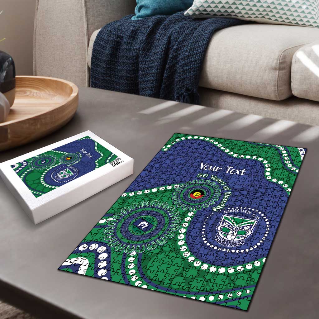 Warriors NAIDOC Week 2026 Personalised Puzzle 50 Years of Deadly Aboriginal Art