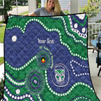Warriors NAIDOC Week 2026 Personalised Quilt 50 Years of Deadly Aboriginal Art