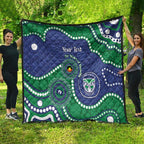 Warriors NAIDOC Week 2026 Personalised Quilt 50 Years of Deadly Aboriginal Art