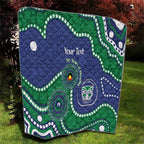 Warriors NAIDOC Week 2026 Personalised Quilt 50 Years of Deadly Aboriginal Art