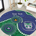 Warriors NAIDOC Week 2026 Personalised Round Carpet 50 Years of Deadly Aboriginal Art