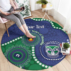Warriors NAIDOC Week 2026 Personalised Round Carpet 50 Years of Deadly Aboriginal Art