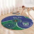 Warriors NAIDOC Week 2026 Personalised Round Carpet 50 Years of Deadly Aboriginal Art