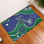 Warriors NAIDOC Week 2026 Personalised Rubber Doormat 50 Years of Deadly Aboriginal Art