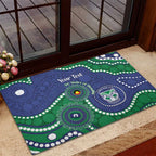 Warriors NAIDOC Week 2026 Personalised Rubber Doormat 50 Years of Deadly Aboriginal Art