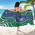 Warriors NAIDOC Week 2026 Personalised Sarong 50 Years of Deadly Aboriginal Art
