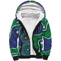 Warriors NAIDOC Week 2026 Personalised Sherpa Hoodie 50 Years of Deadly Aboriginal Art