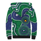 Warriors NAIDOC Week 2026 Personalised Sherpa Hoodie 50 Years of Deadly Aboriginal Art