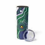 Warriors NAIDOC Week 2026 Personalised Skinny Tumbler 50 Years of Deadly Aboriginal Art
