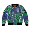 Warriors NAIDOC Week 2026 Personalised Sleeve Zip Bomber Jacket 50 Years of Deadly Aboriginal Art