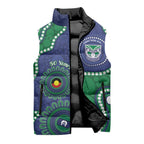 Warriors NAIDOC Week 2026 Personalised Sleeveless Puffer Jacket 50 Years of Deadly Aboriginal Art