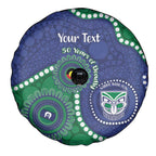 Warriors NAIDOC Week 2026 Personalised Spare Tire Cover 50 Years of Deadly Aboriginal Art