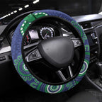 Warriors NAIDOC Week 2026 Steering Wheel Cover 50 Years of Deadly Aboriginal Art