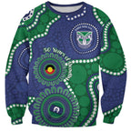 Warriors NAIDOC Week 2026 Personalised Sweatshirt 50 Years of Deadly Aboriginal Art