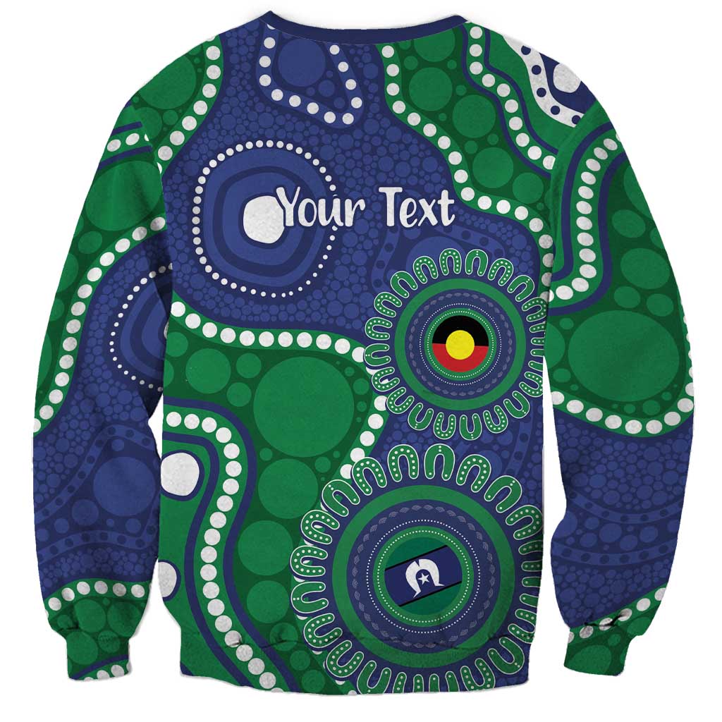 Warriors NAIDOC Week 2026 Personalised Sweatshirt 50 Years of Deadly Aboriginal Art