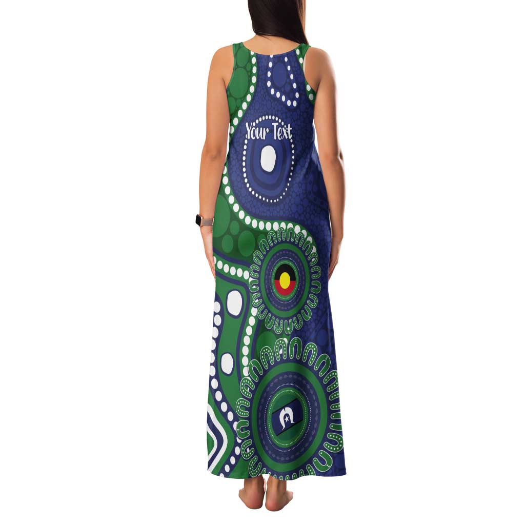 Warriors NAIDOC Week 2026 Personalised Tank Maxi Dress 50 Years of Deadly Aboriginal Art