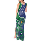 Warriors NAIDOC Week 2026 Personalised Tank Maxi Dress 50 Years of Deadly Aboriginal Art