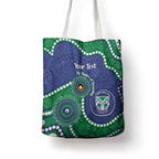 Warriors NAIDOC Week 2026 Personalised Tote Bag 50 Years of Deadly Aboriginal Art