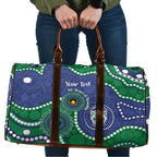 Warriors NAIDOC Week 2026 Personalised Travel Bag 50 Years of Deadly Aboriginal Art