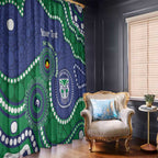Warriors NAIDOC Week 2026 Personalised Window Curtain 50 Years of Deadly Aboriginal Art