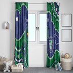 Warriors NAIDOC Week 2026 Personalised Window Curtain 50 Years of Deadly Aboriginal Art