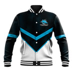 Cronulla-Sutherland Sharks Custom Baseball Jacket Go Sharkies 2026 Version