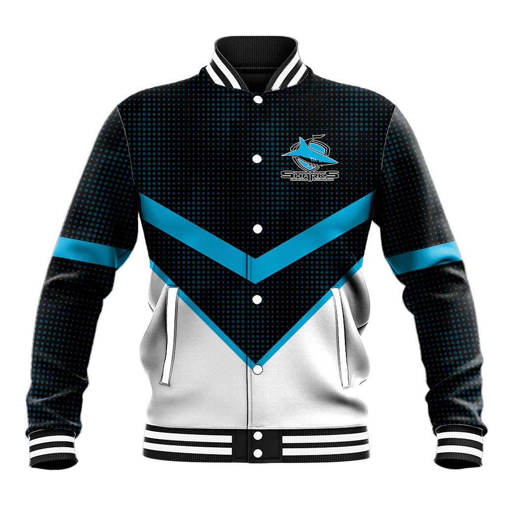 Cronulla-Sutherland Sharks Custom Baseball Jacket Go Sharkies 2026 Version