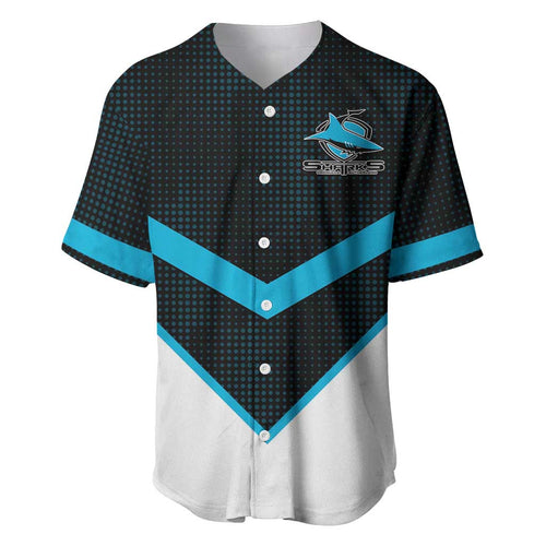 Cronulla-Sutherland Sharks Custom Baseball Jersey Go Sharkies 2026 Version