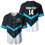 Cronulla-Sutherland Sharks Custom Baseball Jersey Go Sharkies 2026 Version