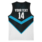 Cronulla-Sutherland Sharks Custom Basketball Jersey Go Sharkies 2026 Version