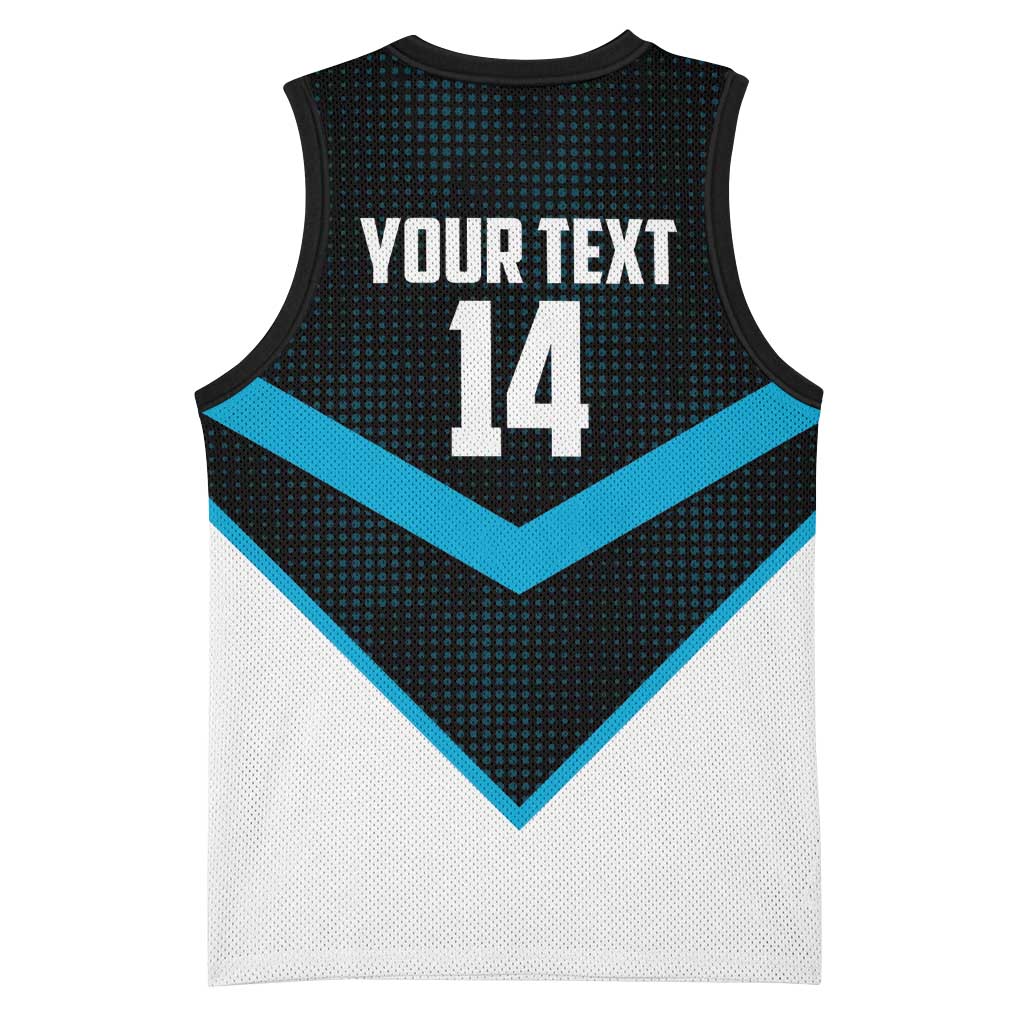Cronulla-Sutherland Sharks Custom Basketball Jersey Go Sharkies 2026 Version