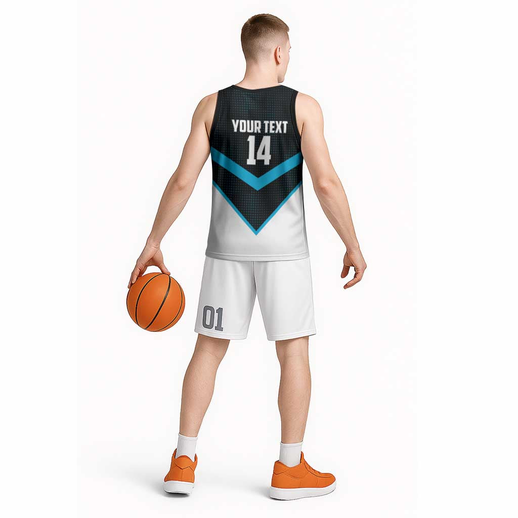 Cronulla-Sutherland Sharks Custom Basketball Jersey Go Sharkies 2026 Version