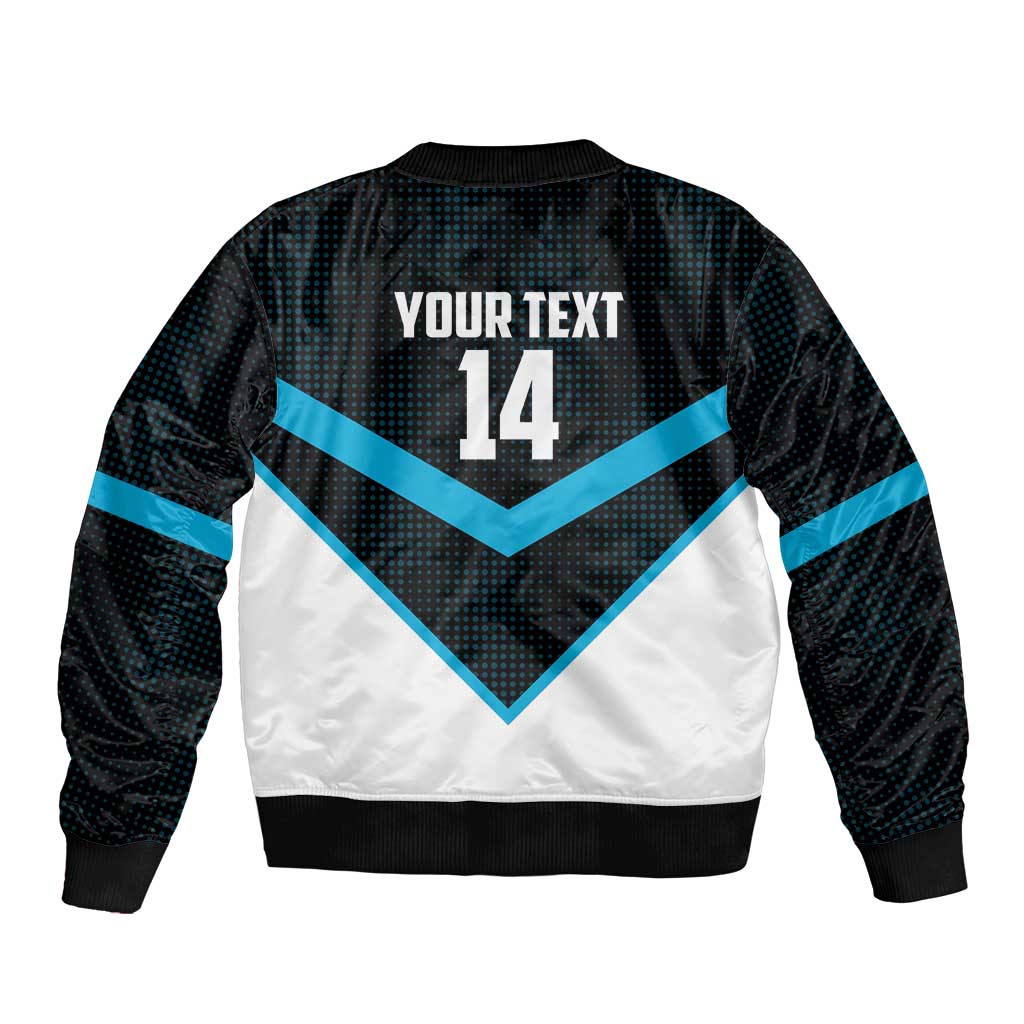 Cronulla-Sutherland Sharks Custom Bomber Jacket Go Sharkies 2026 Version