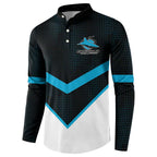Cronulla-Sutherland Sharks Custom Button Sweatshirt Go Sharkies 2026 Version