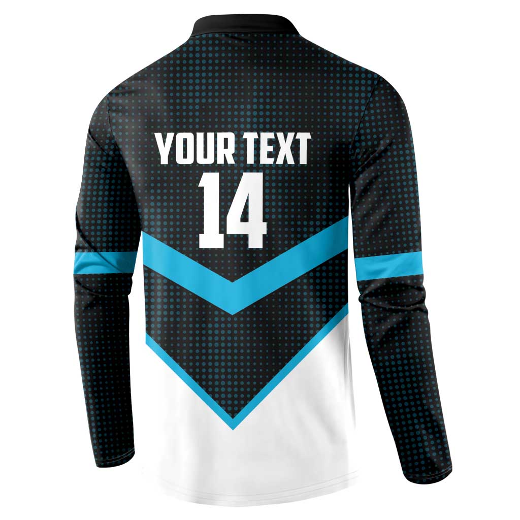 Cronulla-Sutherland Sharks Custom Button Sweatshirt Go Sharkies 2026 Version