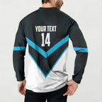 Cronulla-Sutherland Sharks Custom Button Sweatshirt Go Sharkies 2026 Version