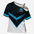 Cronulla-Sutherland Sharks Custom Cross Shoulder Shirt Go Sharkies 2026 Version