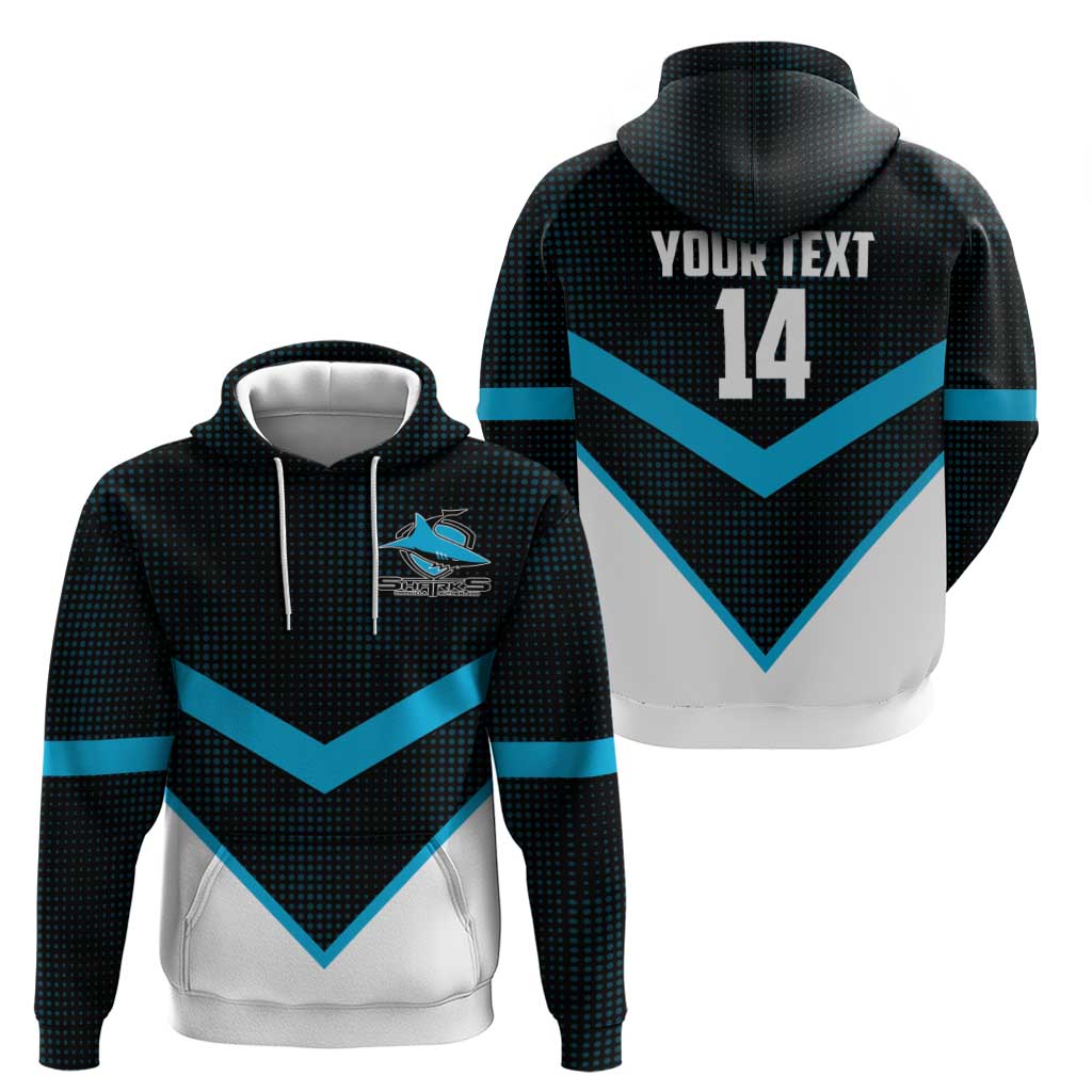 Cronulla-Sutherland Sharks Custom Hoodie Go Sharkies 2026 Version