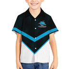 Cronulla-Sutherland Sharks Custom Kid Hawaiian Shirt Go Sharkies 2026 Version