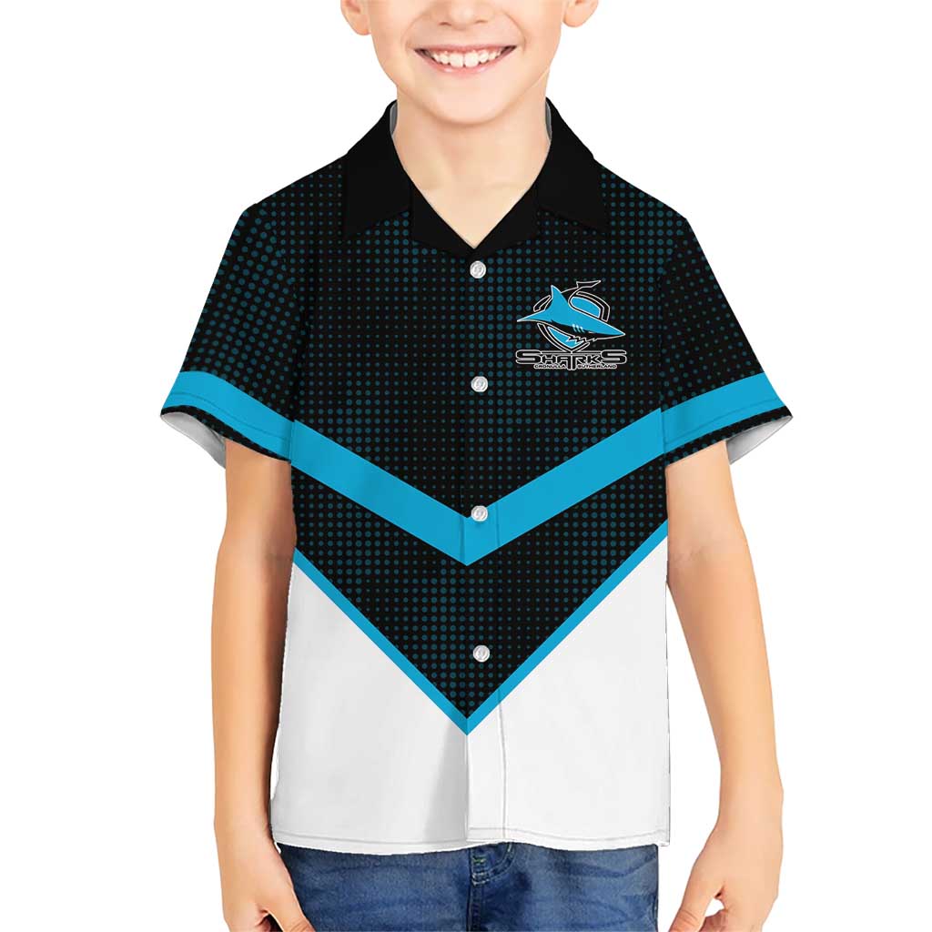 Cronulla-Sutherland Sharks Custom Kid Hawaiian Shirt Go Sharkies 2026 Version