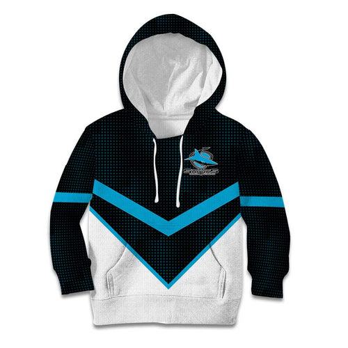 Cronulla-Sutherland Sharks Custom Kid Hoodie Go Sharkies 2026 Version