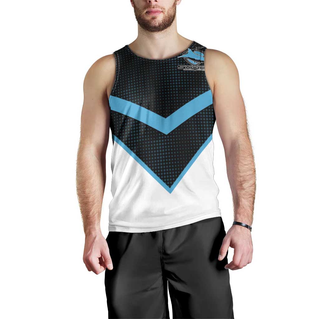 Cronulla-Sutherland Sharks Custom Men Tank Top Go Sharkies 2026 Version