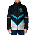 Cronulla-Sutherland Sharks Custom Padded Jacket Go Sharkies 2026 Version