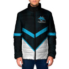 Cronulla-Sutherland Sharks Custom Padded Jacket Go Sharkies 2026 Version