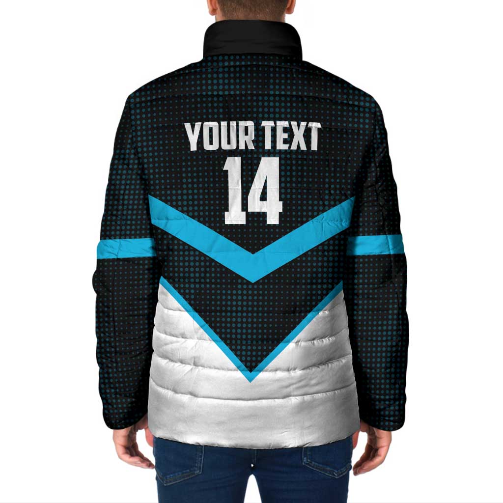Cronulla-Sutherland Sharks Custom Padded Jacket Go Sharkies 2026 Version