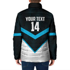 Cronulla-Sutherland Sharks Custom Padded Jacket Go Sharkies 2026 Version