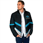 Cronulla-Sutherland Sharks Custom Padded Jacket Go Sharkies 2026 Version