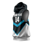 Cronulla-Sutherland Sharks Custom Sleeveless Hoodie Go Sharkies 2026 Version