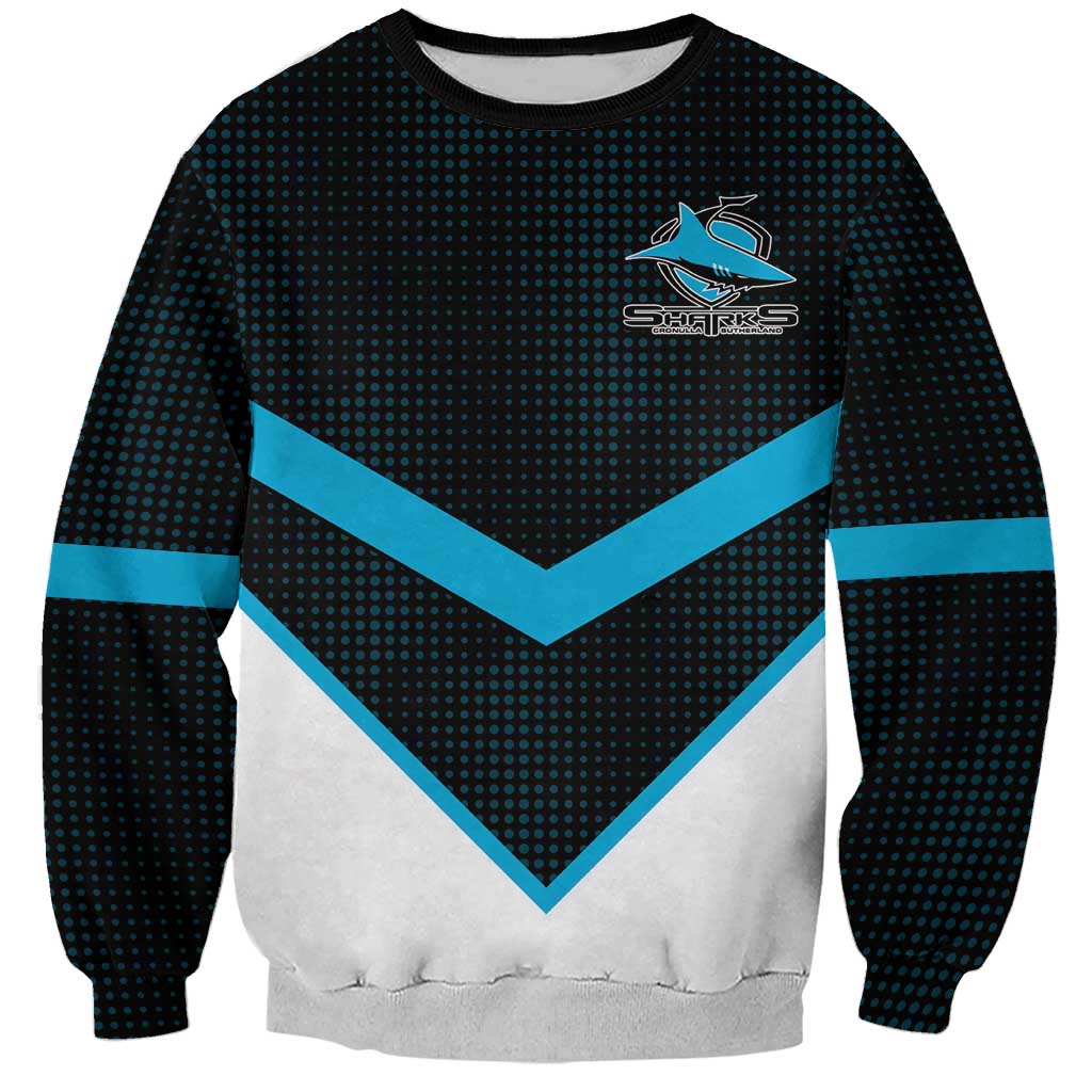 Cronulla-Sutherland Sharks Custom Sweatshirt Go Sharkies 2026 Version