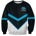 Cronulla-Sutherland Sharks Custom Sweatshirt Go Sharkies 2026 Version